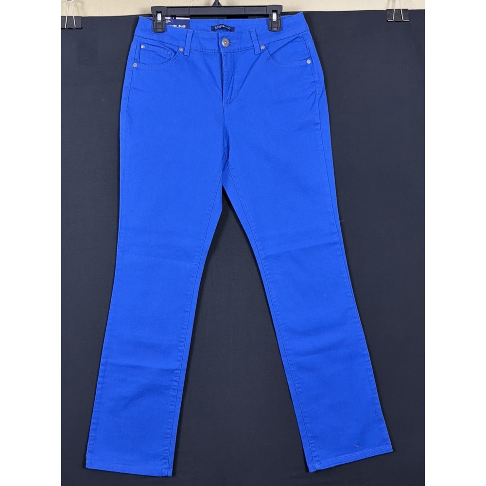 Bandolino Samantha Women's Straight Leg Stretch Size 6 Color  Royal Sapphire NWT